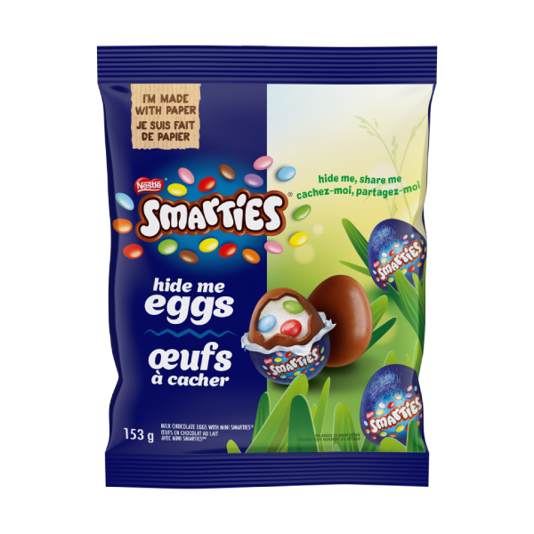 SMARTIES Œufs miniatures en chocolat au lait 153 g