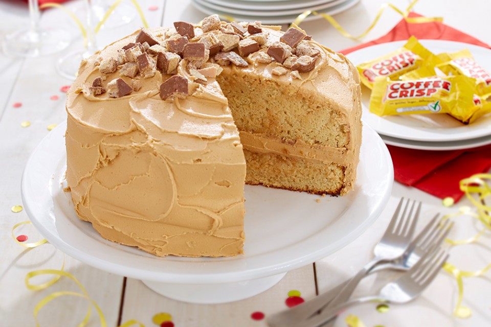 Recette de gâteau Coffee Crisp (50 g)