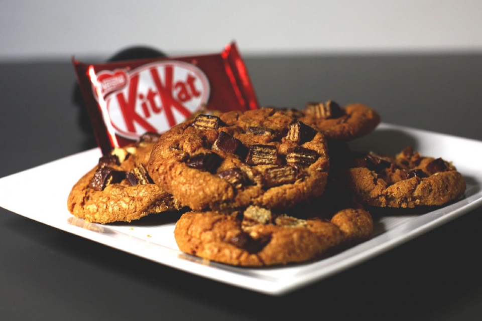 Recette de biscuits KitKat Chunky (8 x 11,8 g)