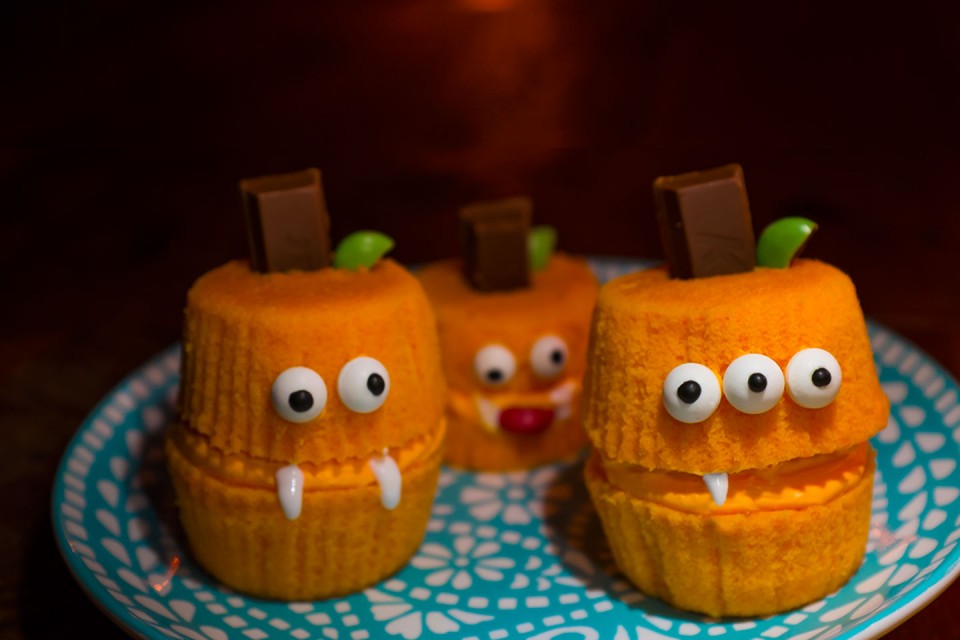 Recette de petits gâteaux à la citrouille KitKat pour l’Halloween (977 g)