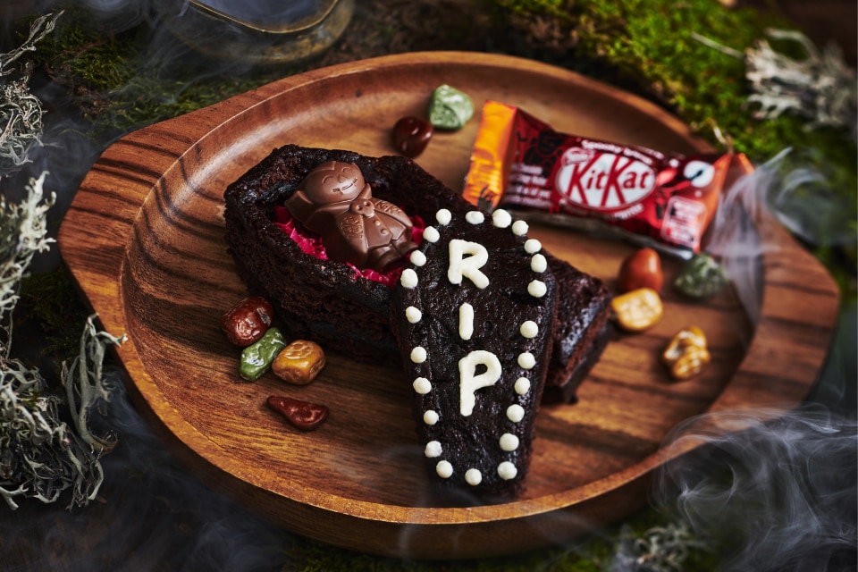 Recette de Cercueils effrayants KitKat pour l’Halloween, (328 g)