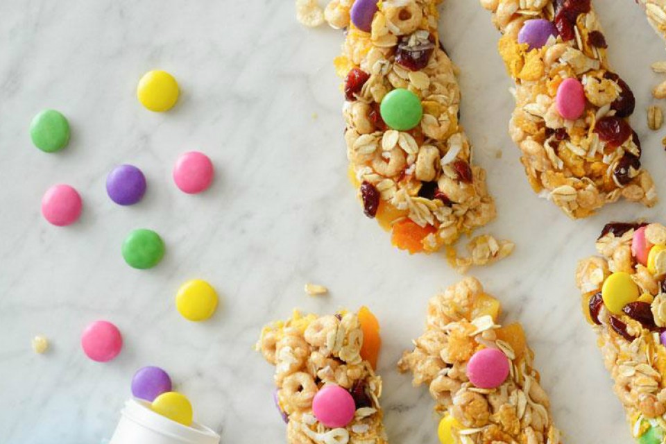 Recette de barres fruits et noix SMARTIES (250 g)