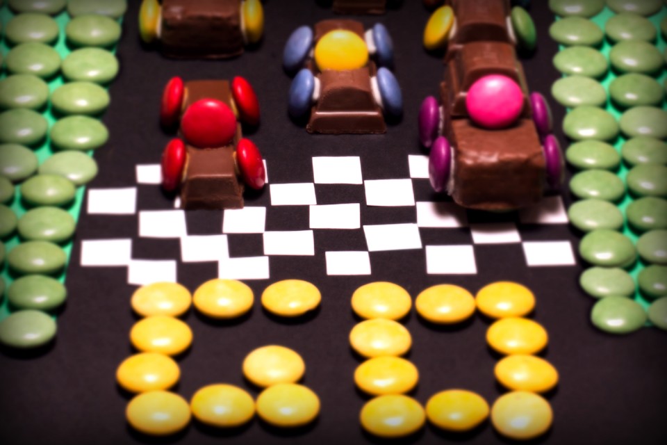 Recette de voiture de course SMARTIES (237 g)