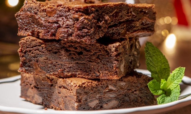 Recette facile de brownies à la menthe AFTER EIGHT