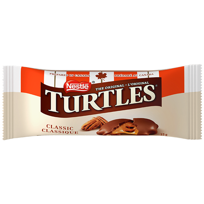 TURTLES pacanes caramel et chocolat
