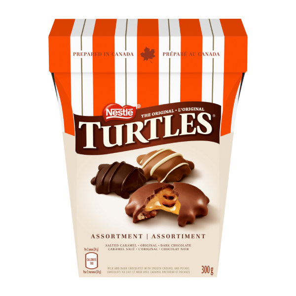 TURTLES Chocolats des fêtes assortis Boîte