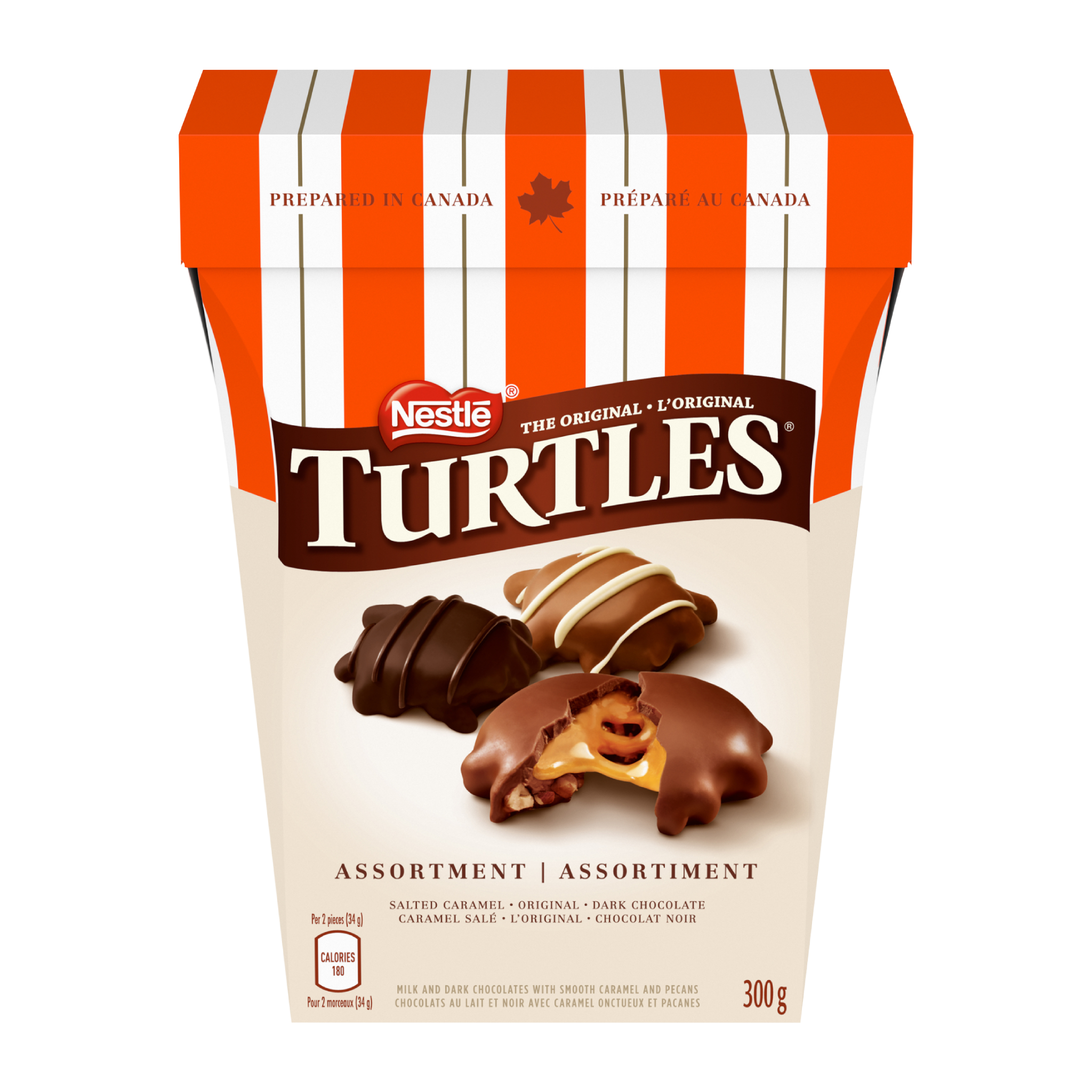 TURTLES Chocolats des fêtes assortis Boîte