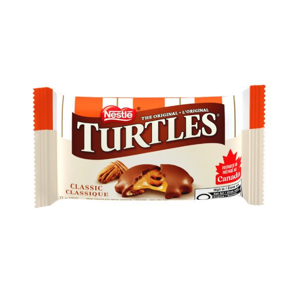 TURTLES pacanes caramel et chocolat