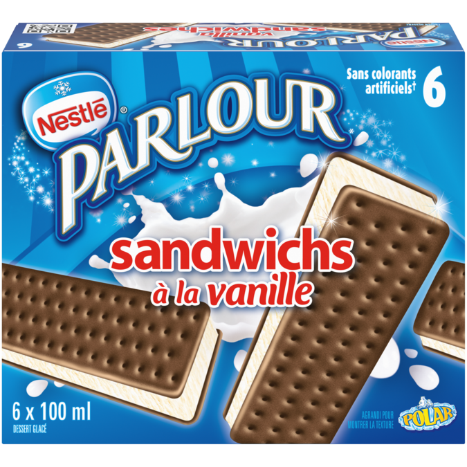 PARLOUR Vanilla Sandwiches