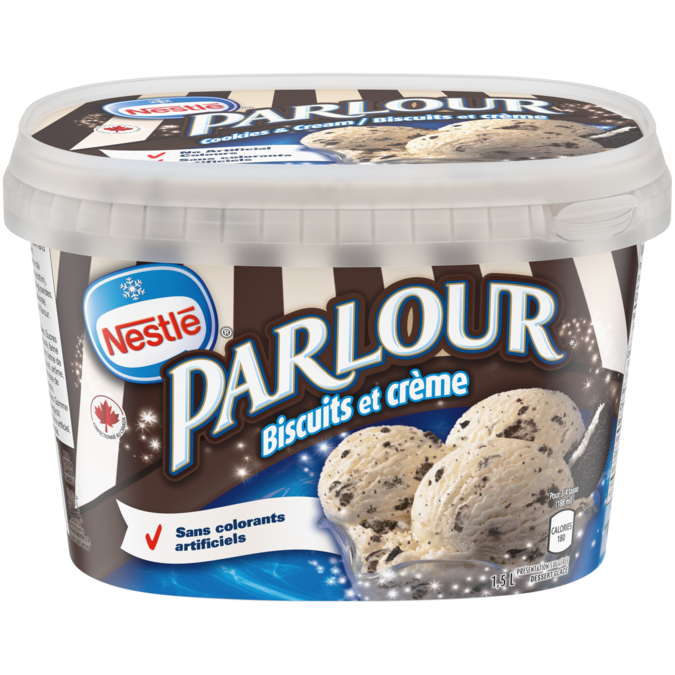 PARLOUR Cookies & Cream Frozen Dessert 1.5 L Tub