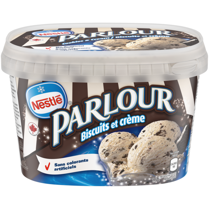 PARLOUR Cookies & Cream Frozen Dessert 1.5 L Tub