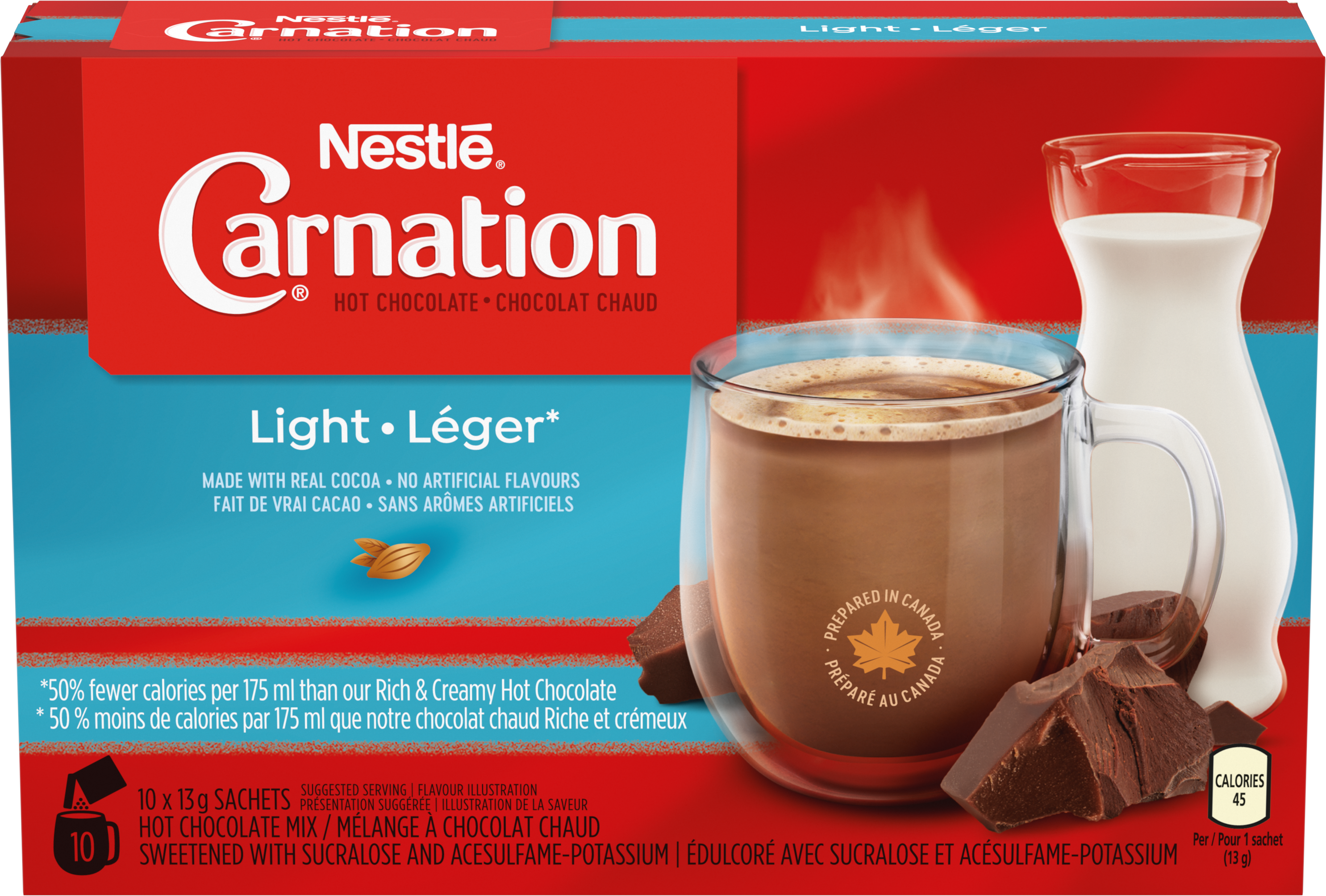 Chocolat chaud NESTLÉ CARNATION Simplement