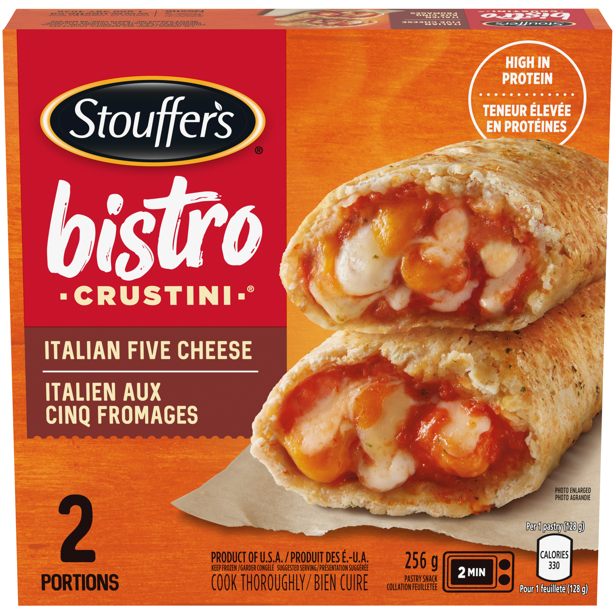STOUFFER'S Bistro Crustini Italian 5 Cheese