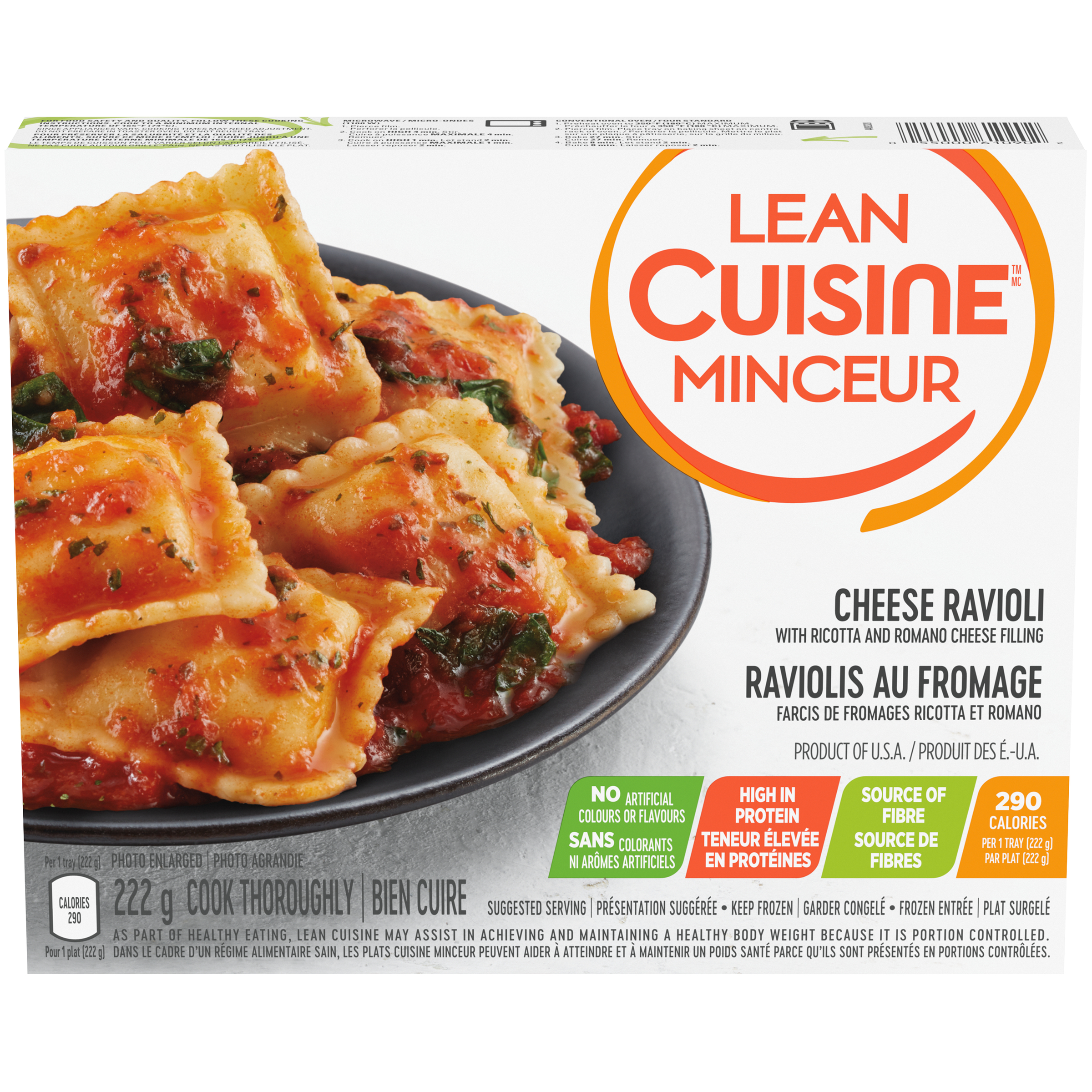 LEAN CUISINE Cheese Ravioli