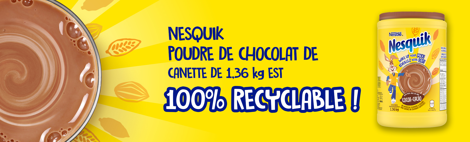 nesquick poudre de chocolat