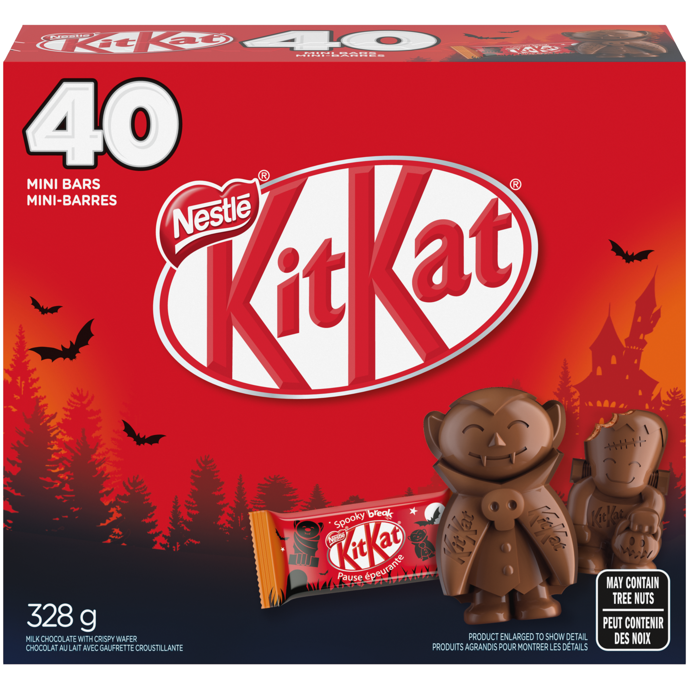 NESTLÉ KITKAT Halloween Scary Friends 40 pack 328 g