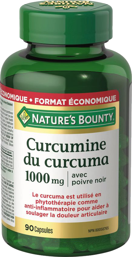 Curcumine du Curcuma avec Poivre Noir 90