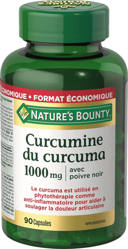 Curcumine du Curcuma avec Poivre Noir 90