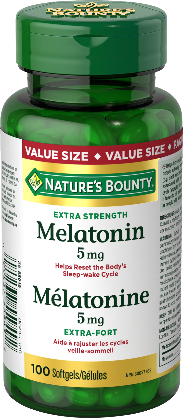 Melatonin 5 mg Softgels