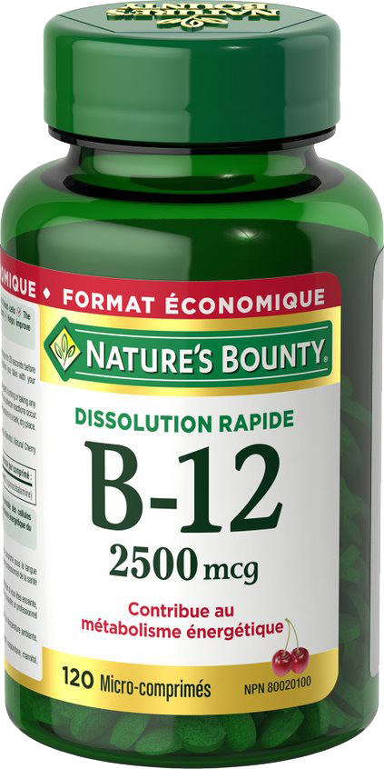 Vitamine B-12 2500 mcg 120