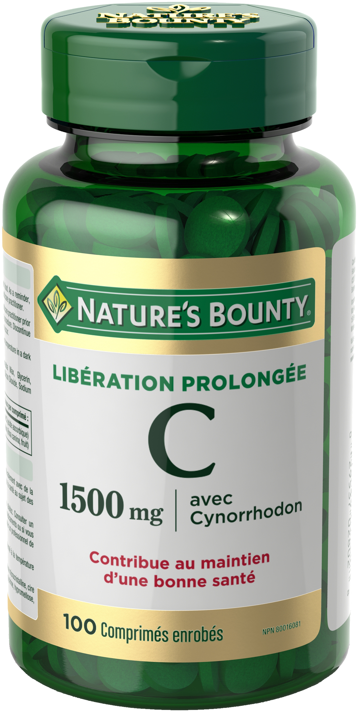 Vitamine C 1500mg avec Cynorrhodon