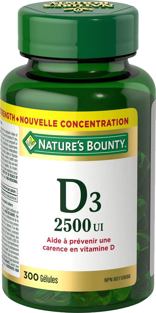 Vitamine D3 2500 UI 300