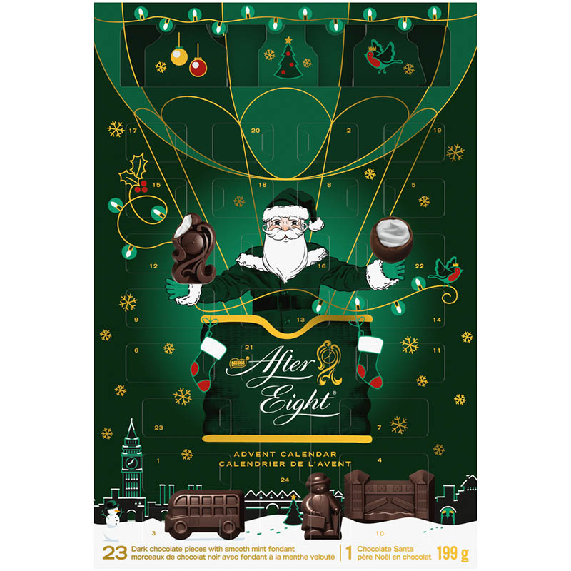 Nestle After Eight - Boîte de chocolat noir et menthe, 150 g