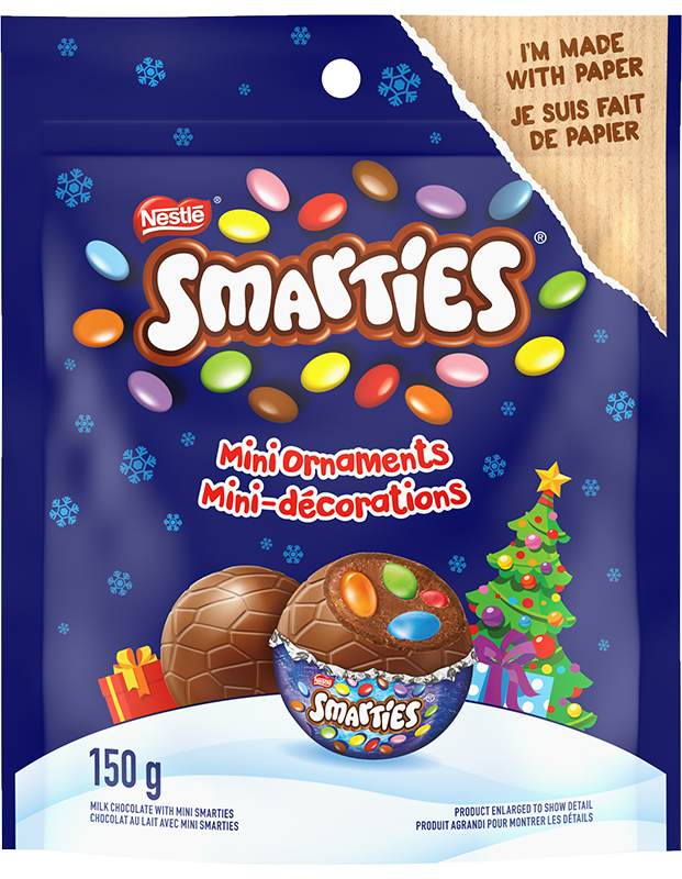 SMARTIES chocolat au lait et coquille sucrée sachet 400 g