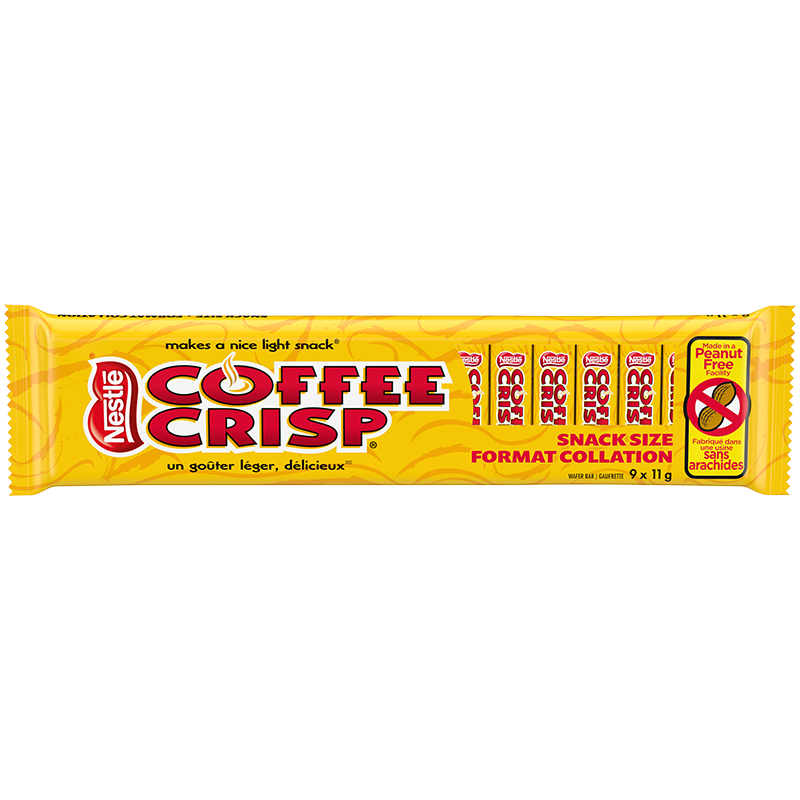 Coffee crisp bar 11 g snack