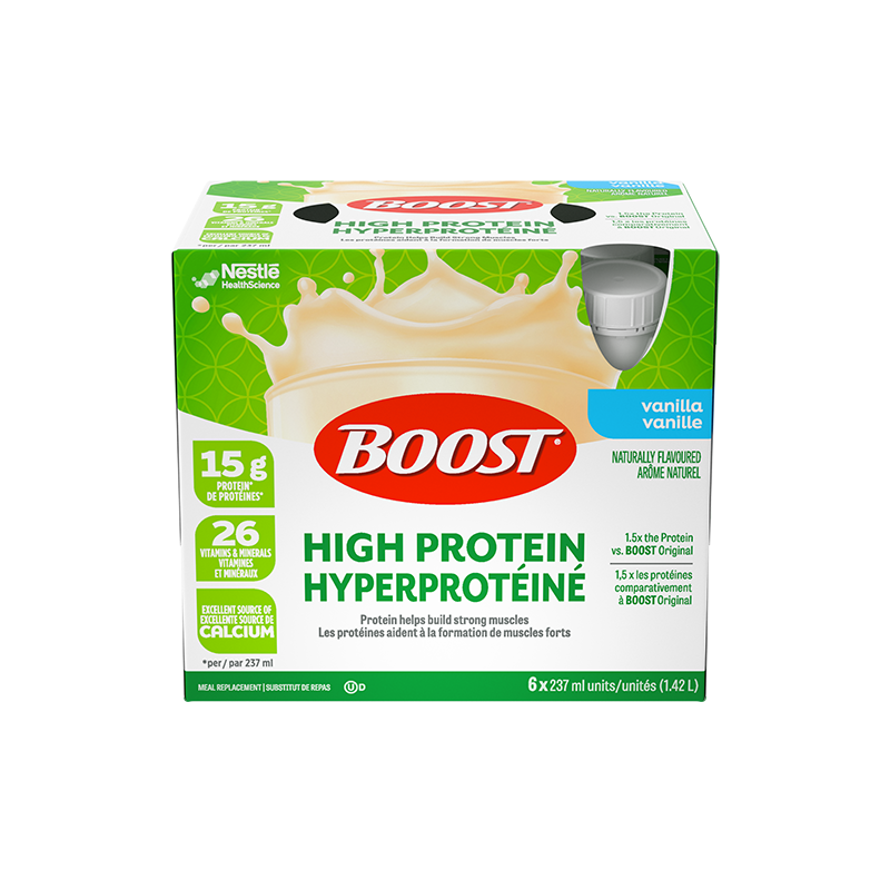 High protein vanilla multipack
