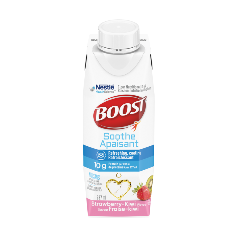 BOOST Soothe Clear Nutritional Drink, Strawberry Kiwi