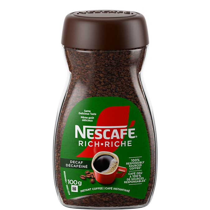 Nescafe rich decaf