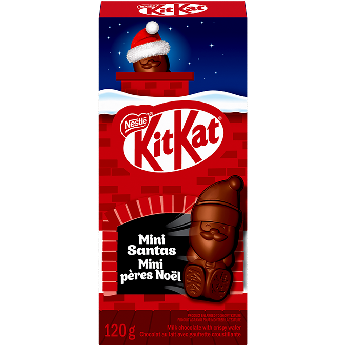 KITKAT Holiday Santa Chimney