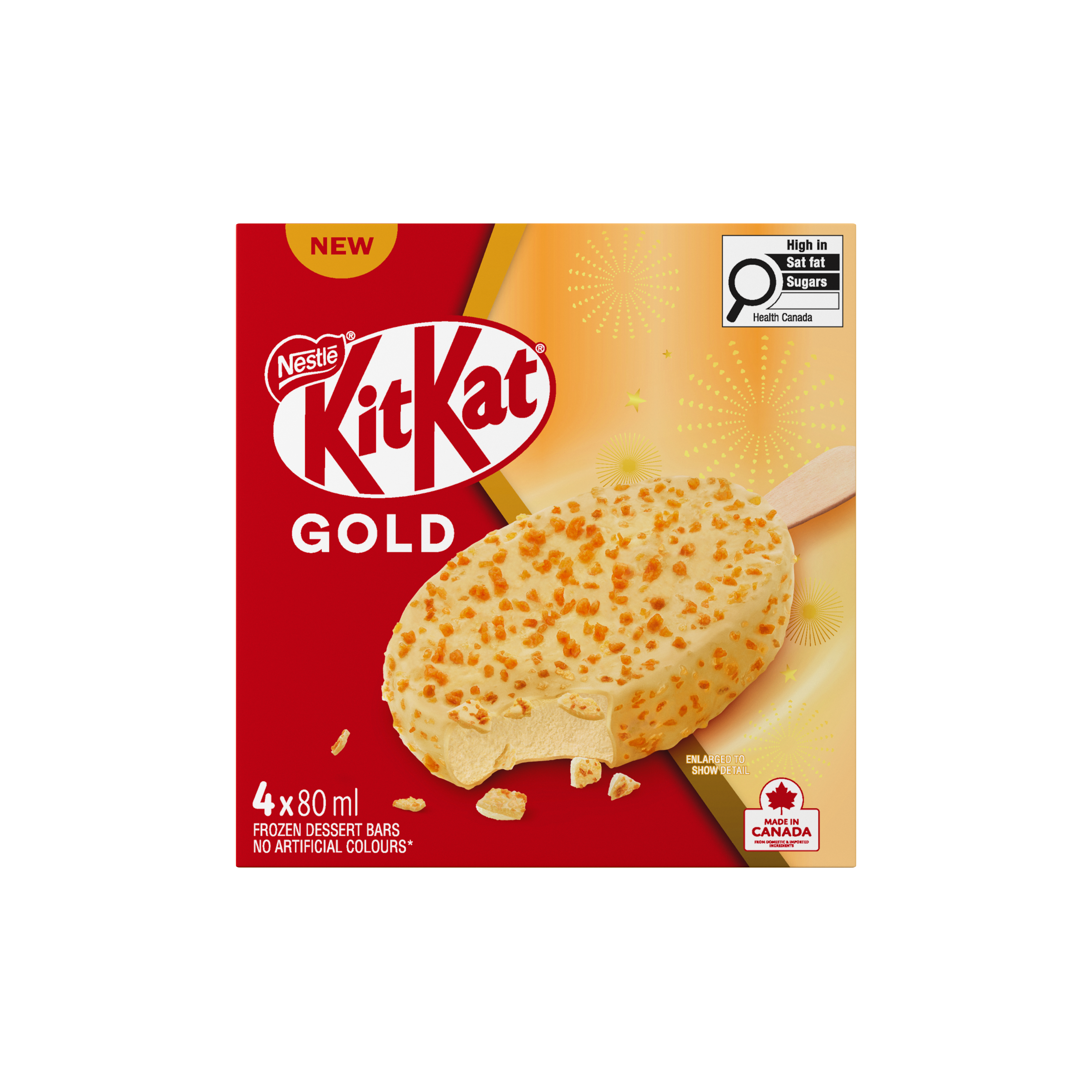 KITKAT Gold Frozen Dessert Bars