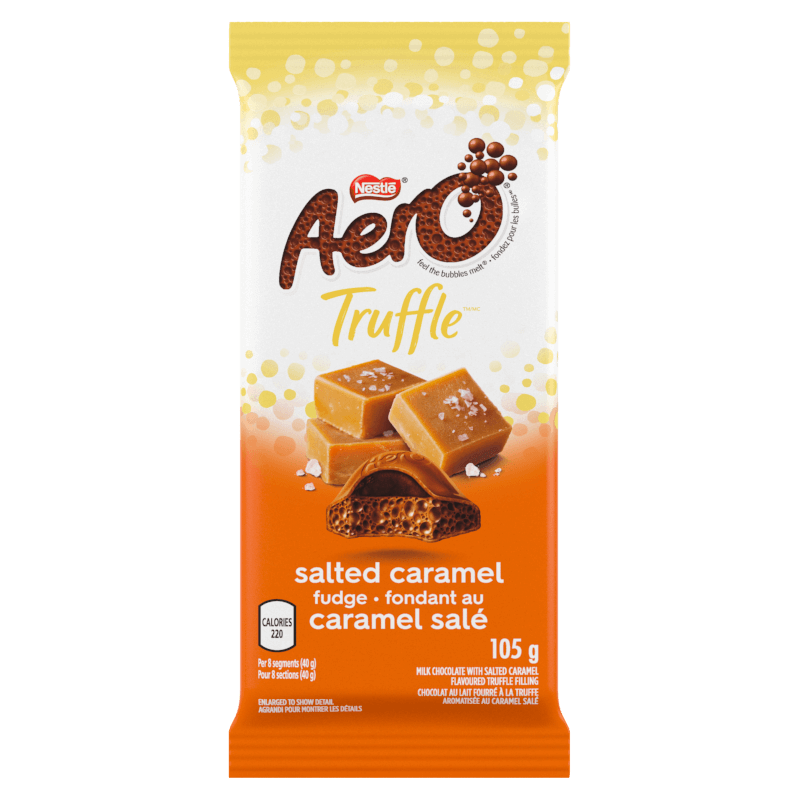aero salted caramel bar