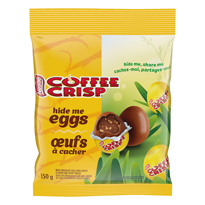 coffee crisp hide me eggs 150 pack