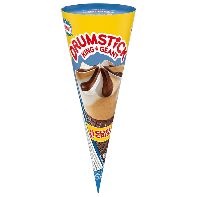 drumstick coffee crisp king size cone