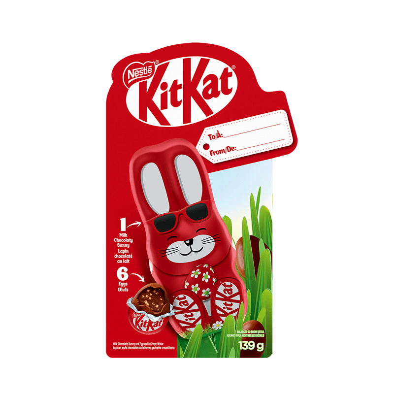 Kit kat Easter Bunny package