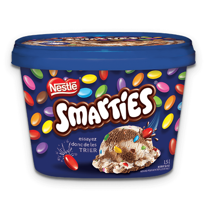 smarties ice cream