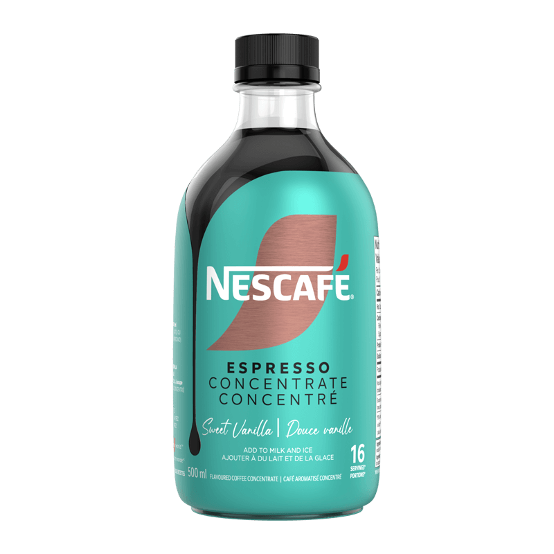 NESCAFE Espresso Concentrates Sweet Vanilla 500ml bottle