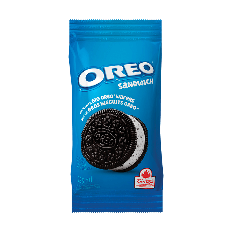 OREO Frozen Desert Sandwich, 125 ml.