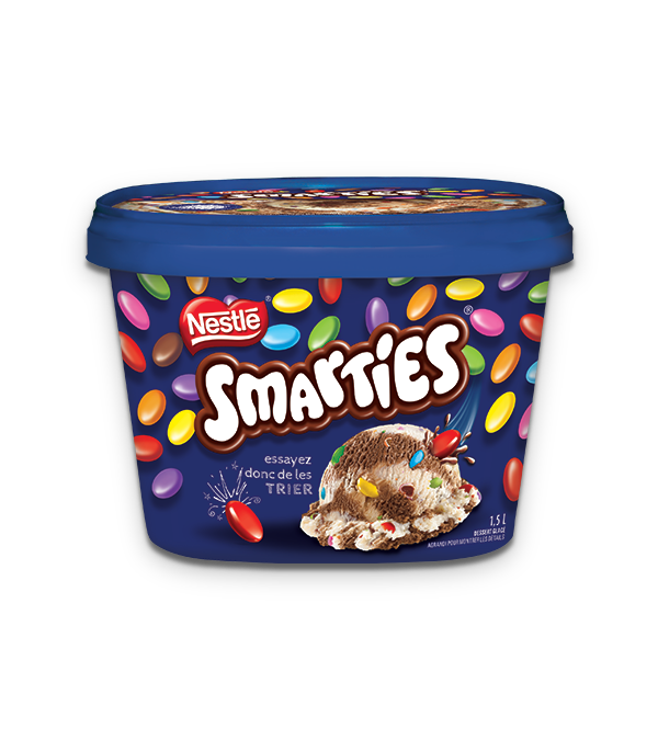 Crème glacée SMARTIES, 1,5 litre