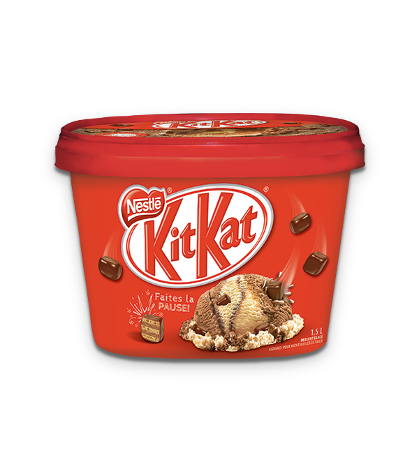 Title text placeholder KIT KAT Ice Cream, 1.5 Liter.