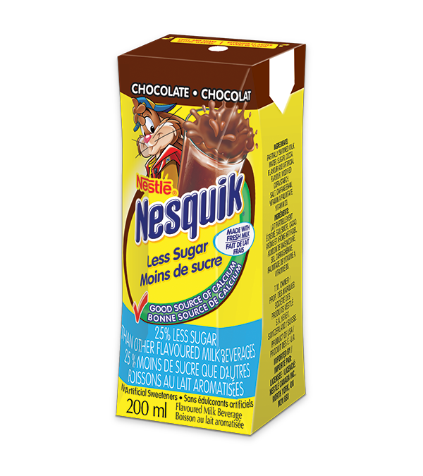 Title text placeholder NESQUIK Chocolate Drink, 200ml.