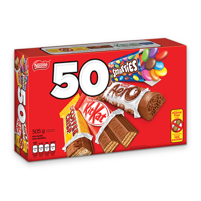 Chocolats d'Halloween | Smarties, KitKat & Coffee Crisp ...