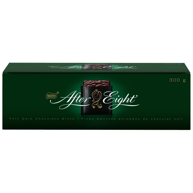 AFTER EIGHT  Made with nestle