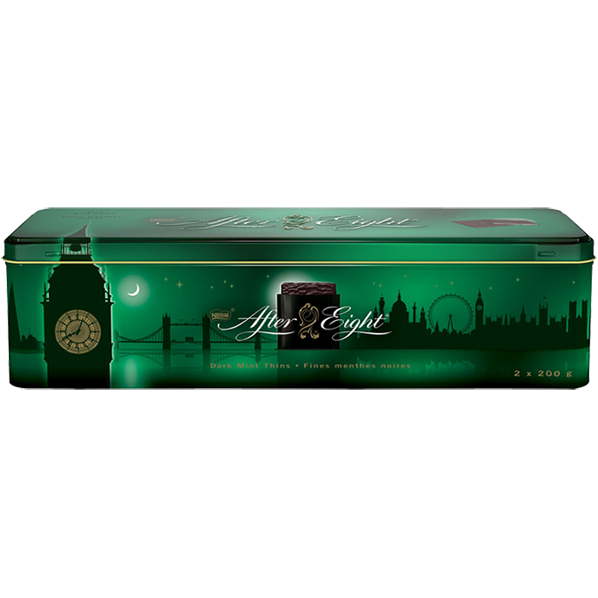 Chocolats AFTER EIGHT London Skyline Tin, 400 grammes.