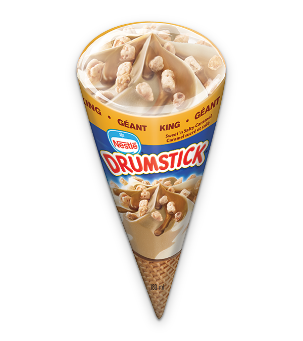 DRUMSTICK King Sweet n 'Salty Caramel, 180 ml.