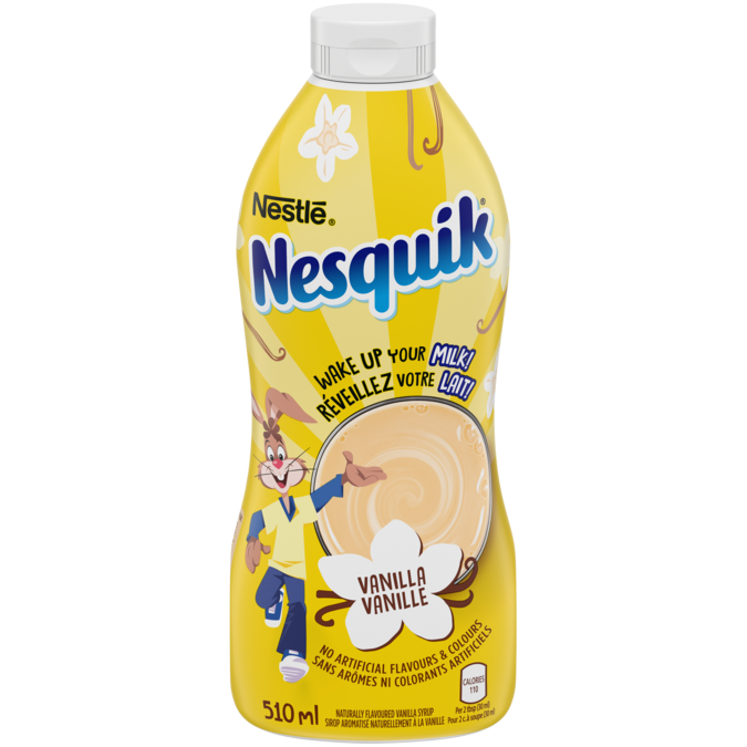 Le sirop à la vanille NESQUIK