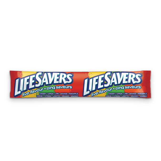 LIFESAVERS Cherry, Lemon, Lime, Orange, and Pineapple-flavoured ice pop. 65 ml